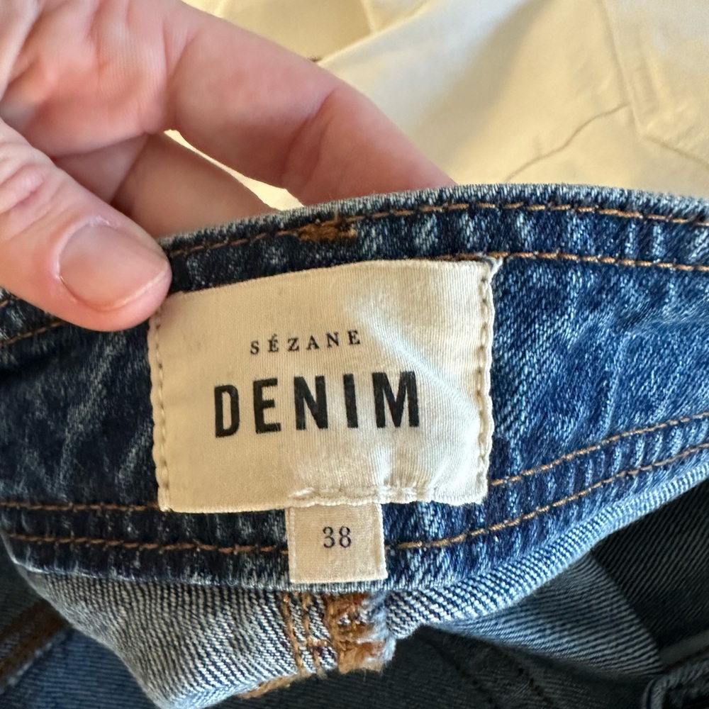 Sezane Le Crop Jeans